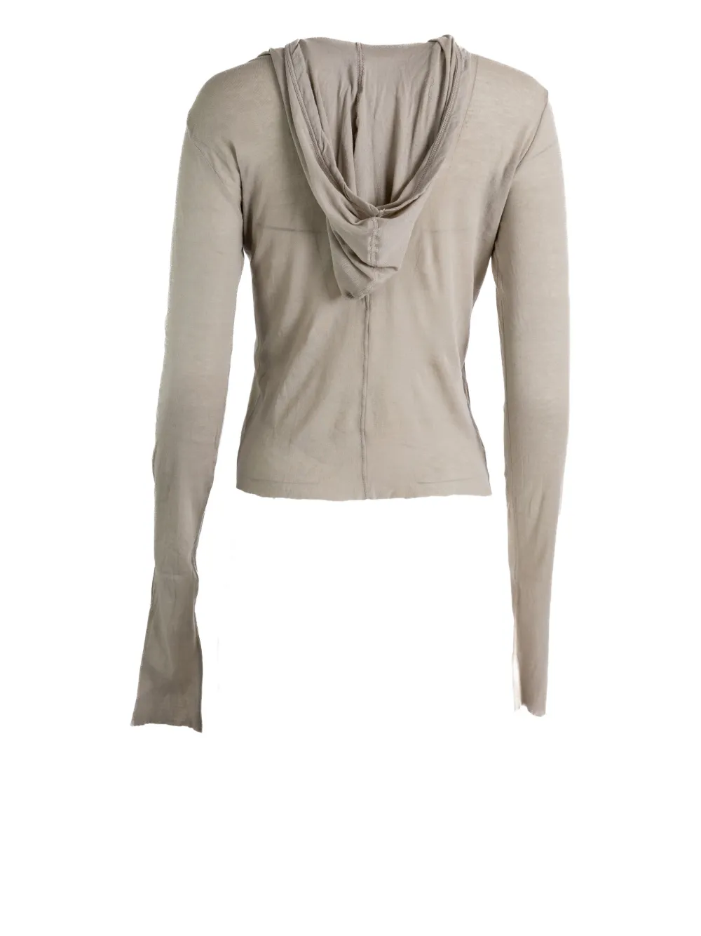 Rick Owens Top met capuchon en lange mouwen - Beige