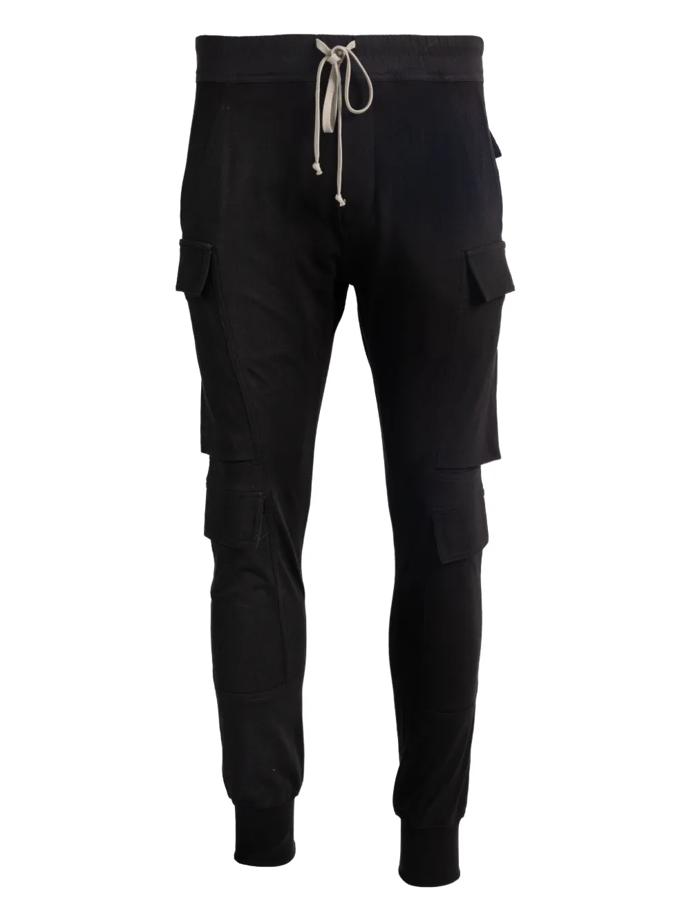 Rick Owens drawstring cargo trousers Zwart