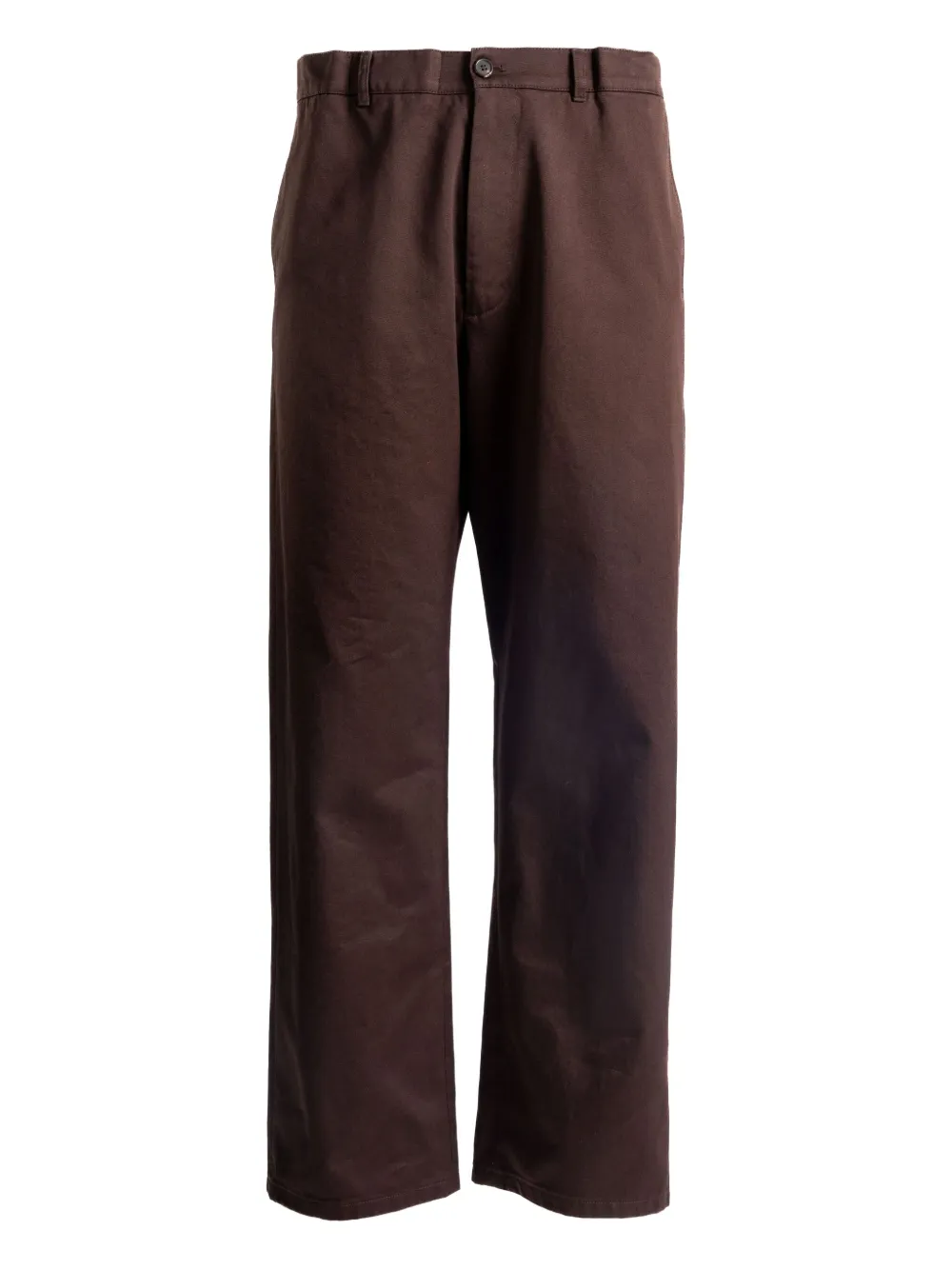 Prada triangle-patch trousers Bruin