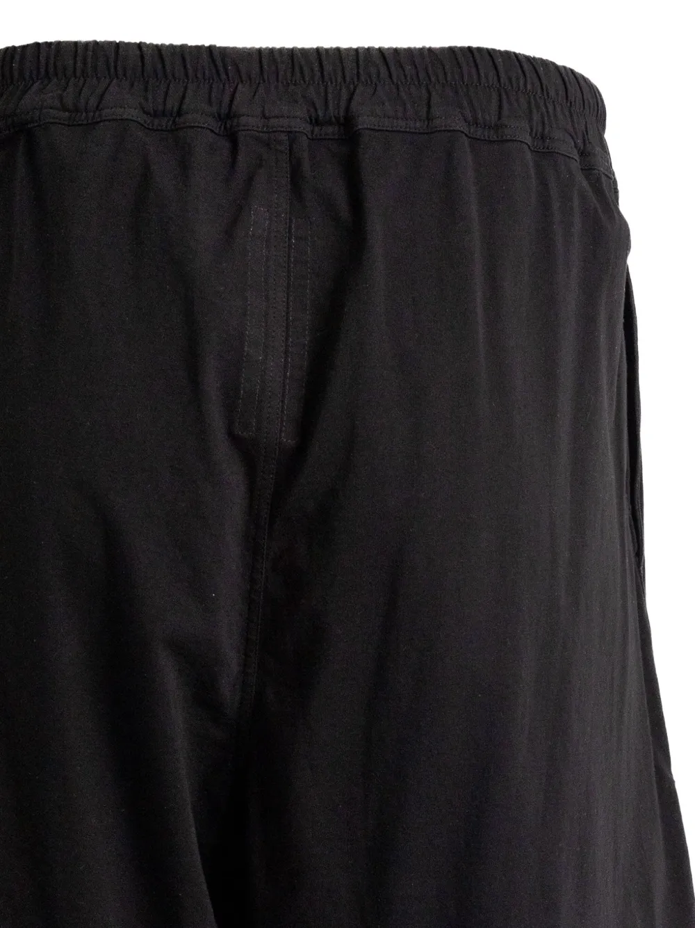 Rick Owens Drawstring-waist Track Shorts In Black