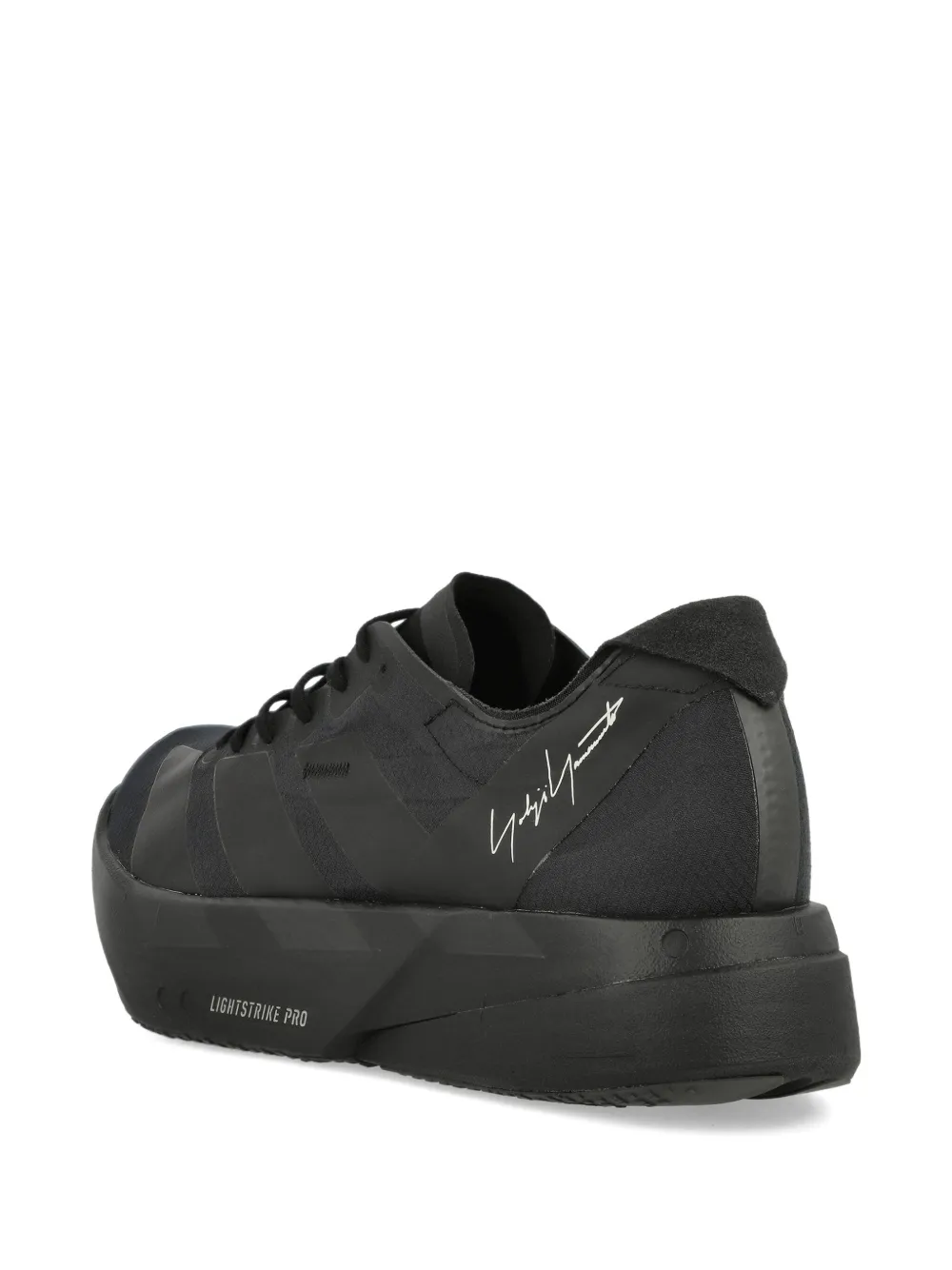 Yohji Yamamoto X Y-3 Adios Pro 4 Lace-up Sneakers In Black