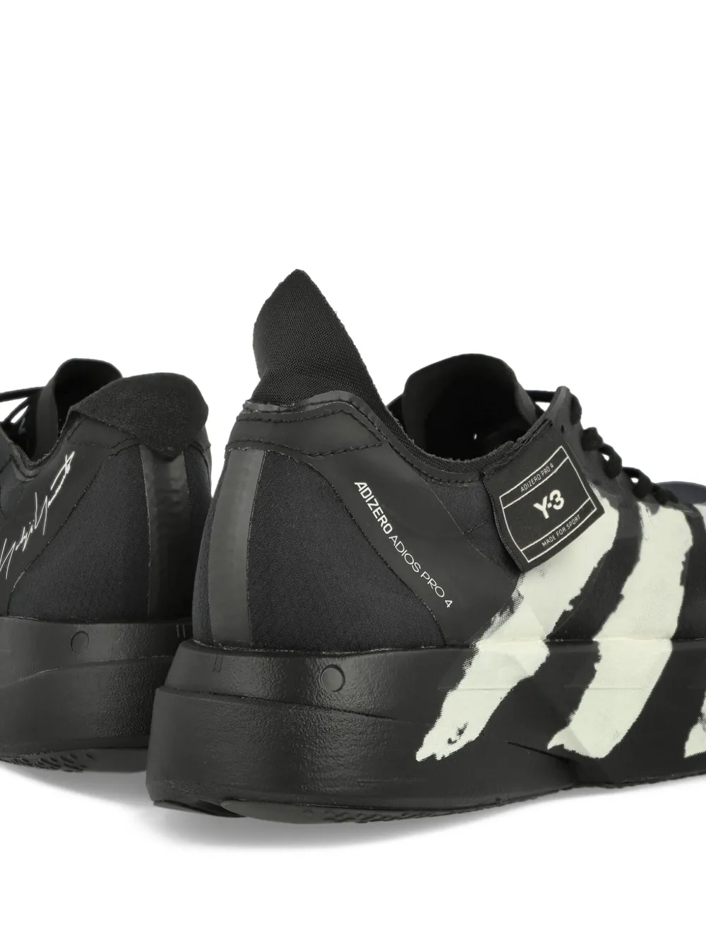 Yohji Yamamoto x Y-3 Adios Pro 4 lace-up sneakers Black