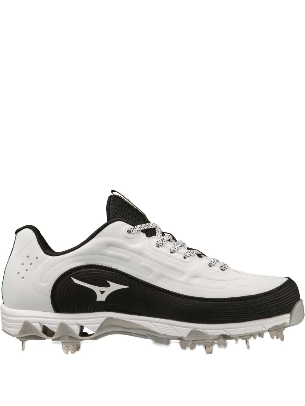 Mizuno Metal Softball Cleats "white/black" Sneakers In Multi