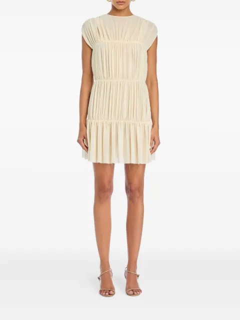 SEROYA Thalia gathered mini dress