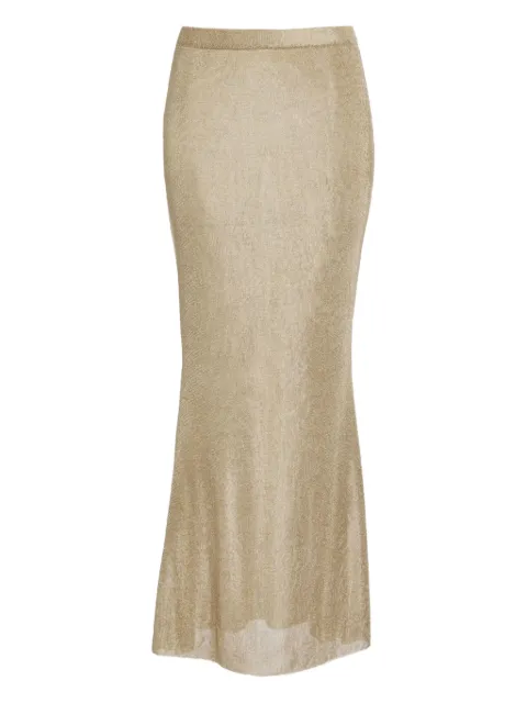 SER.O.YA Harmony metallic skirt
