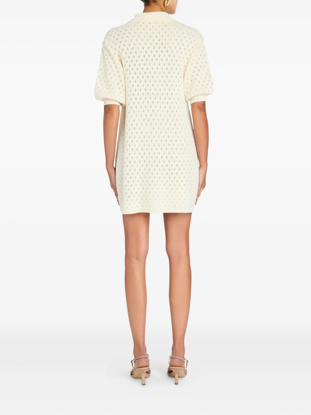 Ser.o.ya Tana Mini Dress In Eggshell In White