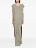 Rick Owens side-split sleeveless maxi dress - Green
