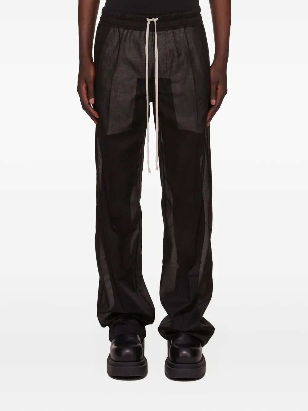 Rick Owens Dietrich drawstring trousers | Black | Image 1