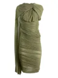 Magda Butrym draped midi dress - Green