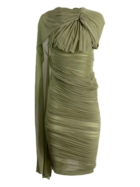 Magda Butrym draped midi dress