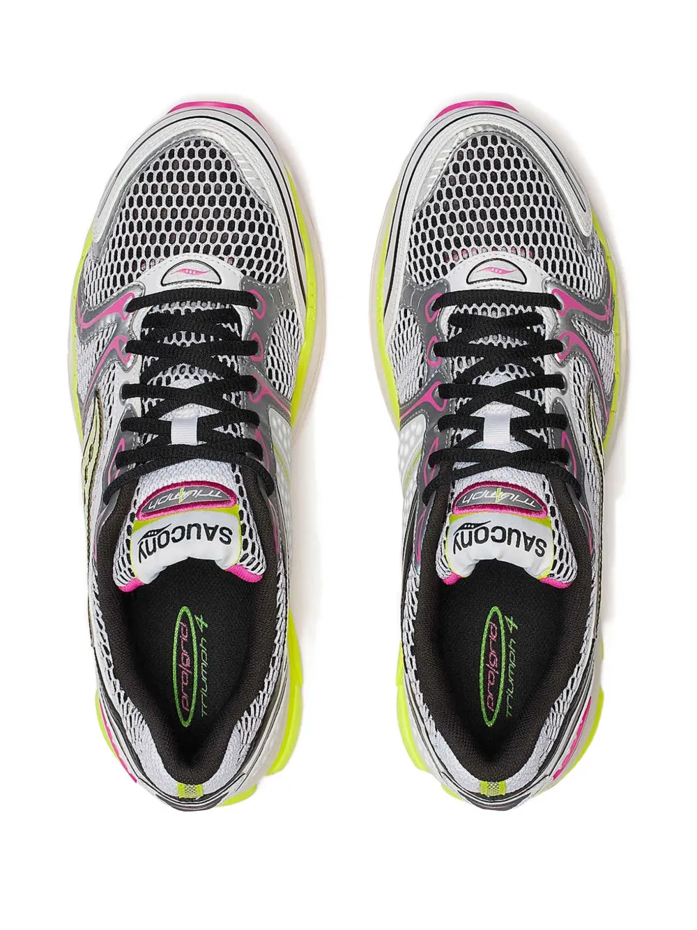 Saucony ProGrid Triumph 4 lace-up sneakers White