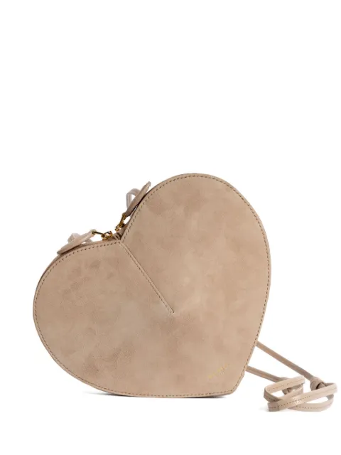 Alaïa Le Coeur axelväska i mocka