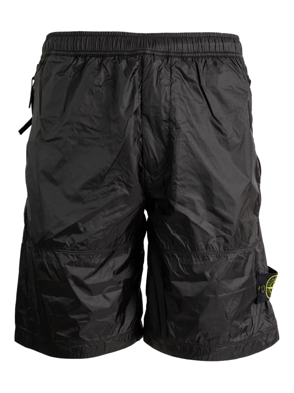 Stone Island Ripstop shorts Zwart
