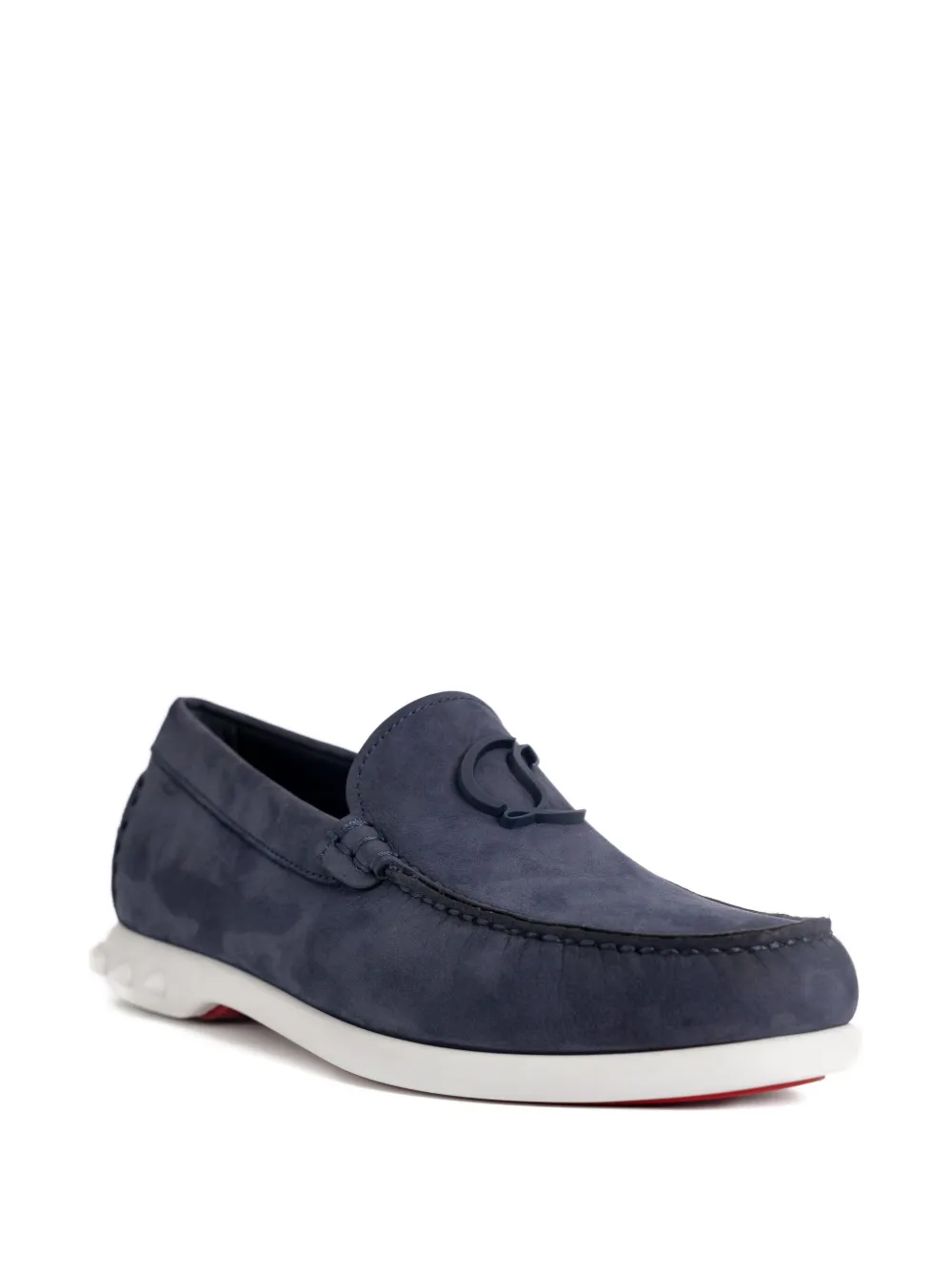 Christian Louboutin logo-plaque loafers | Image 2
