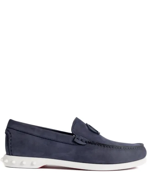 Christian Louboutin logo-plaque loafers