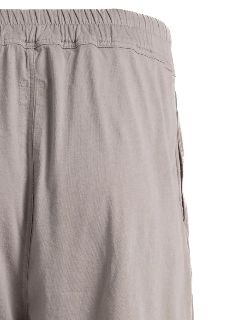 Rick Owens Gerafelde shorts met trekkoord Beige