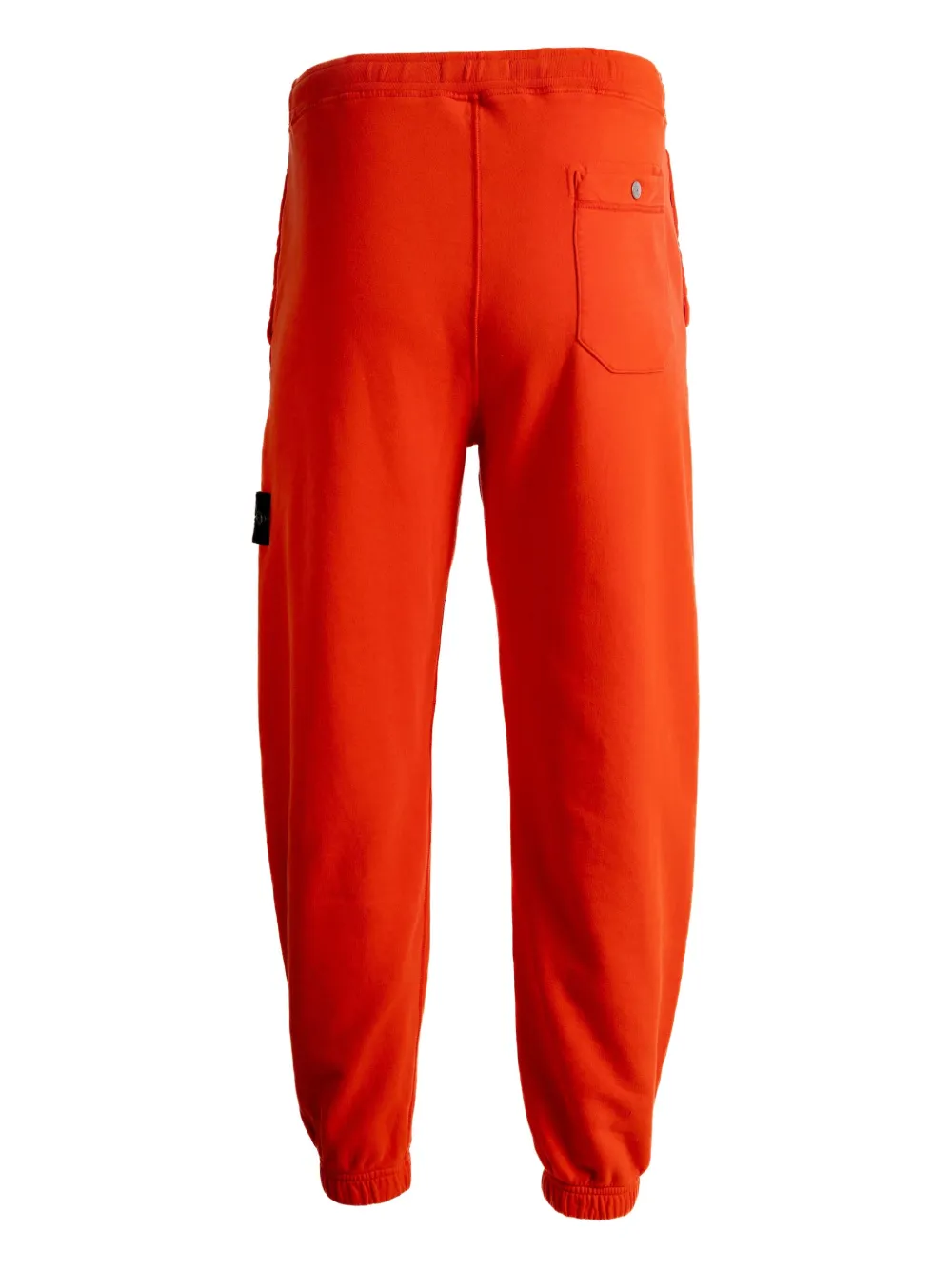 Stone Island Geborstelde fleece trainingsbroek Oranje