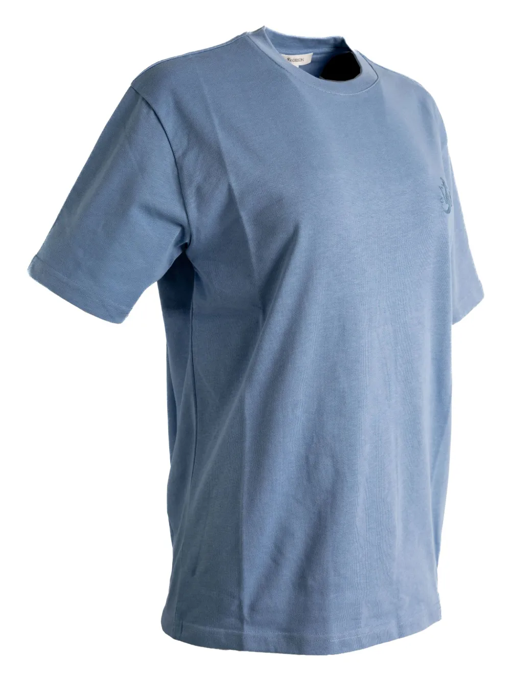 JW Anderson T-shirt met geborduurd logo Blauw