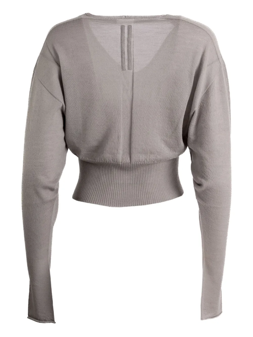 Rick Owens Top met V-hals Bruin