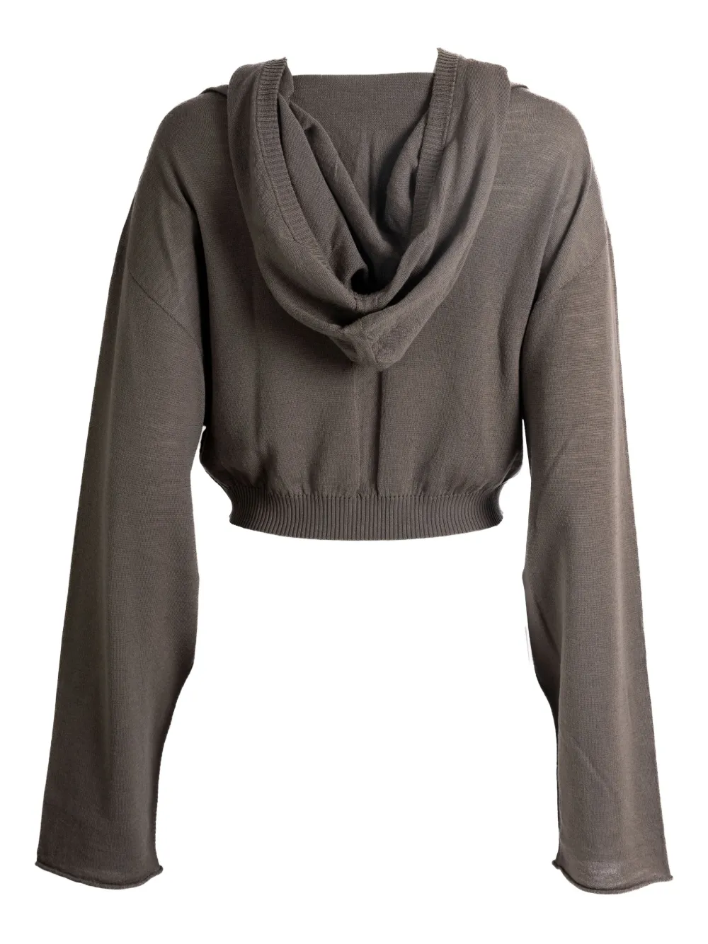 Rick Owens Cropped hoodie - Bruin