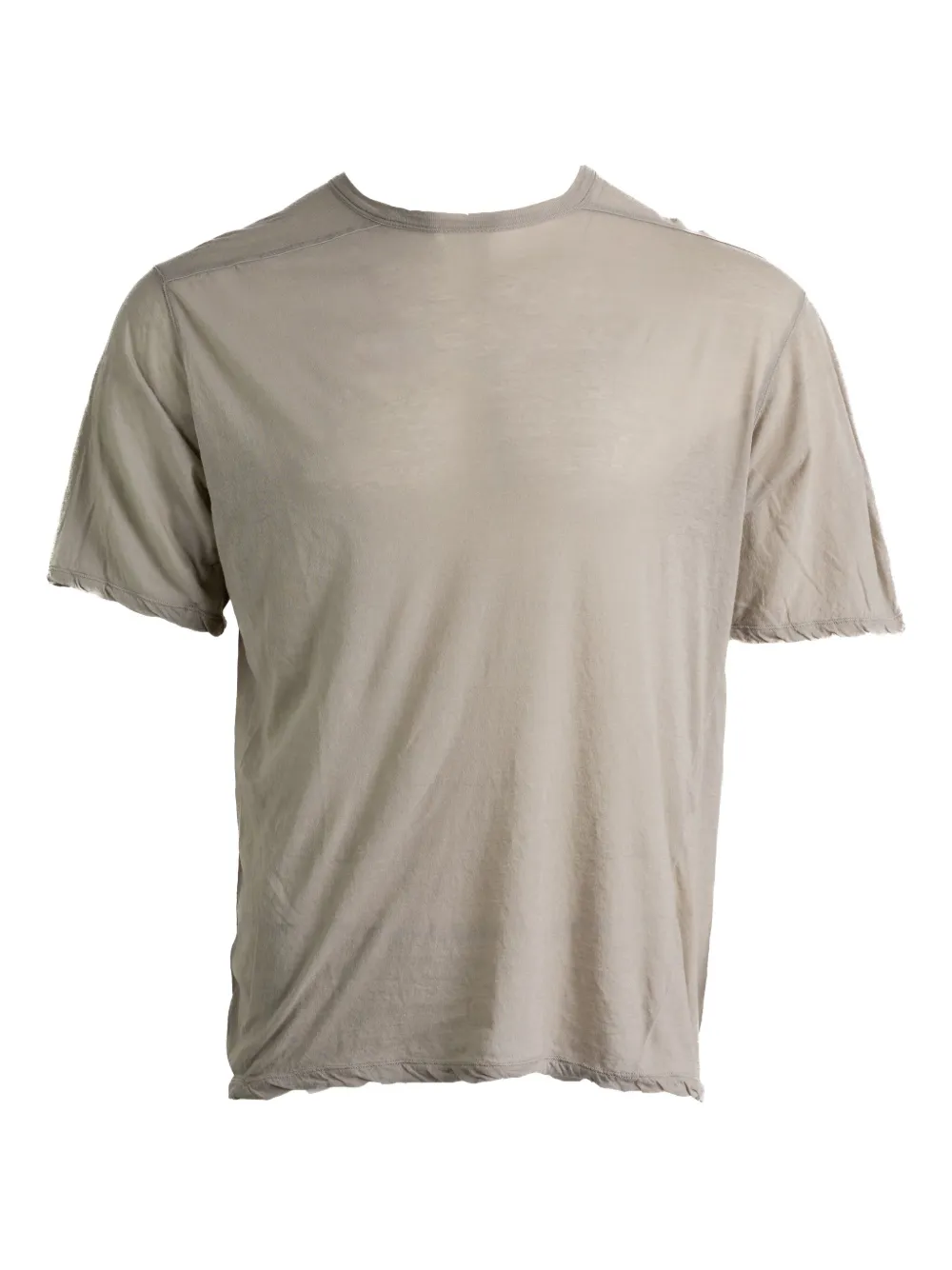 Rick Owens Short-sleeve T-shirt In Gray