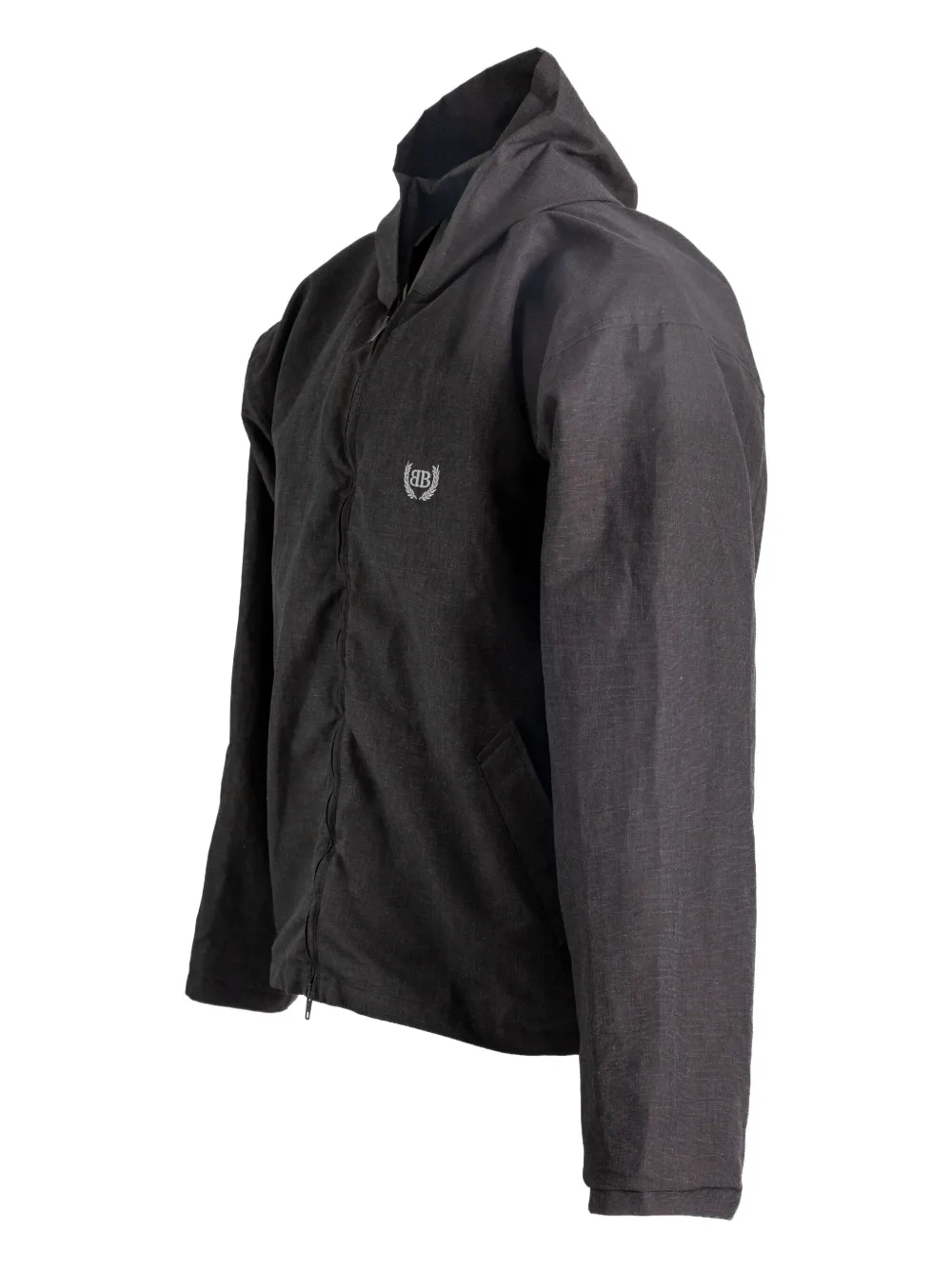 Balenciaga Jack met capuchon en rits Zwart