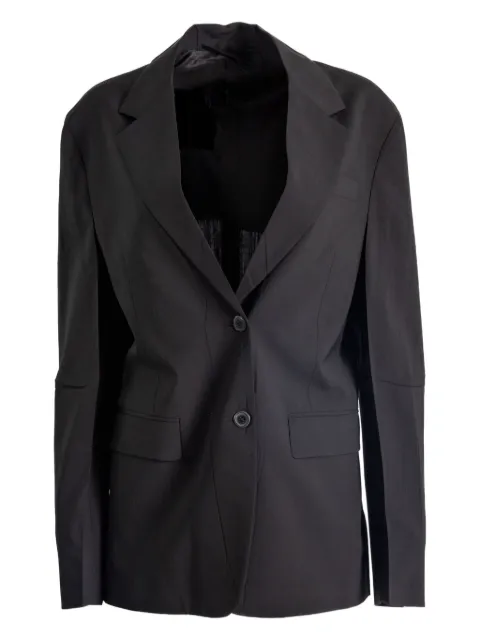 Prada blazer à simple boutonnage