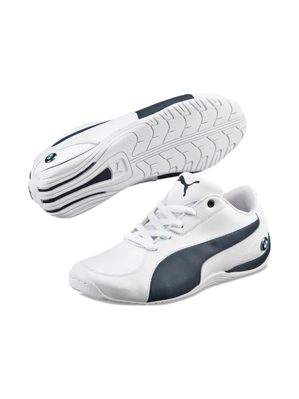 Puma Kids BMW Drift Cat 5 GS "White Black" sneakers Wit