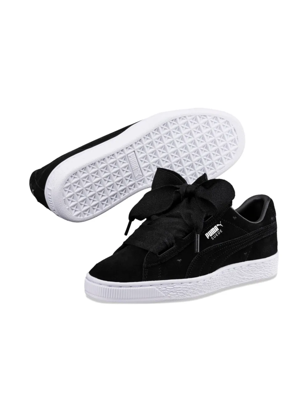 Puma Kids Suede Heart GS "Valentine Black" sneakers