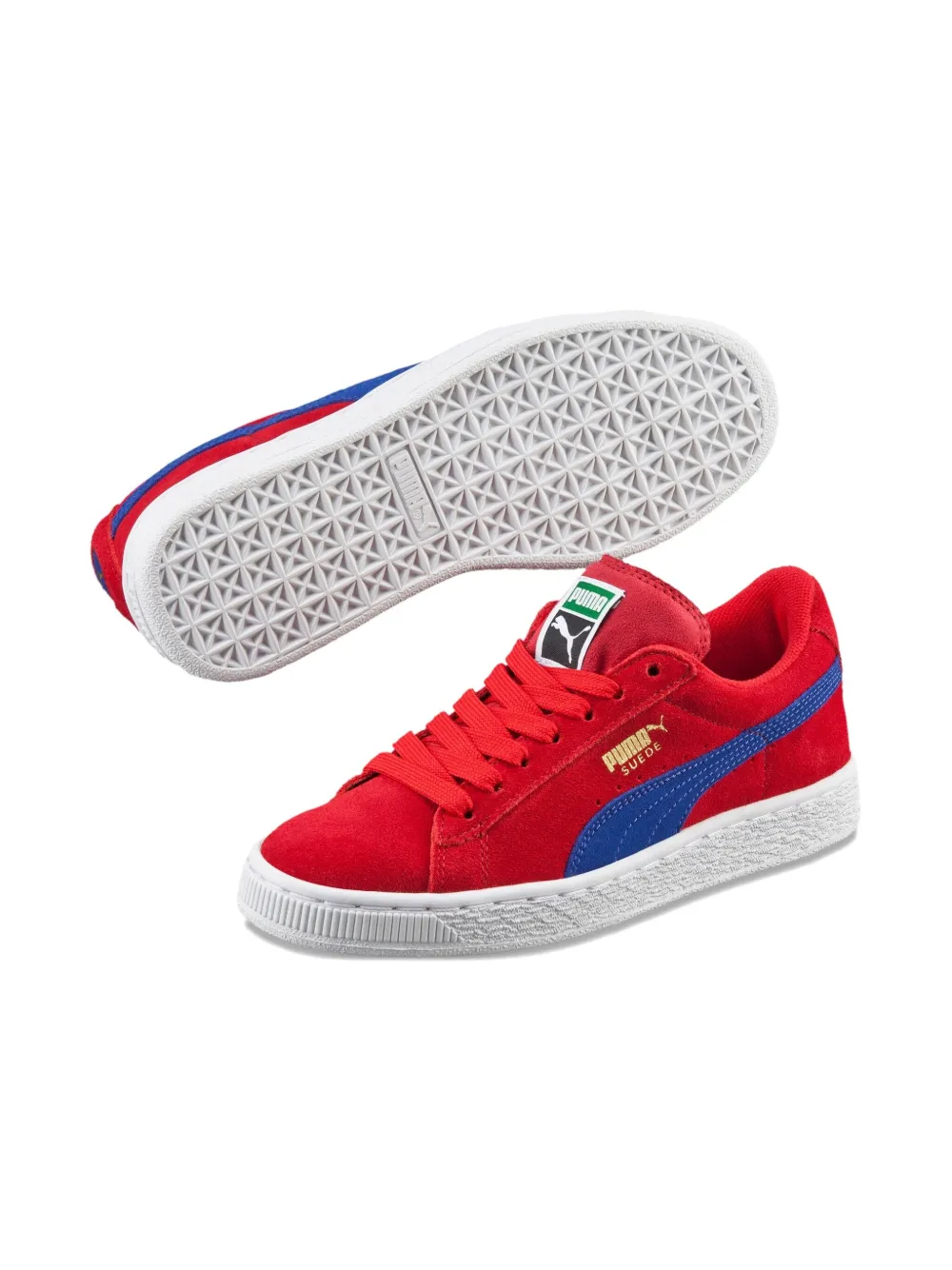 Puma Kids Suede GS "Red Blue" sneakers