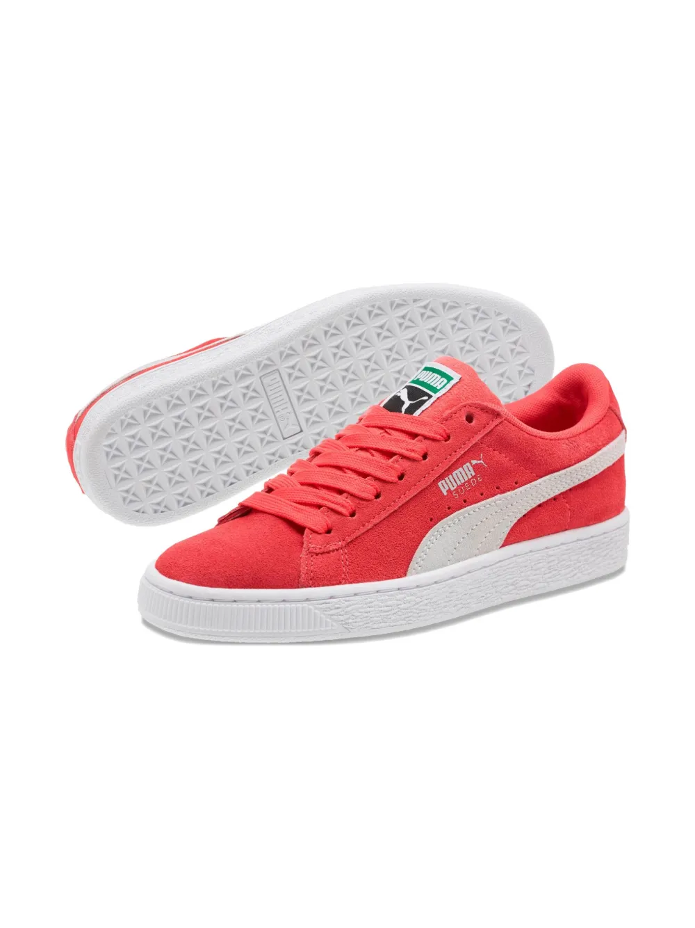 Puma Kids Suede Classic GS "Paradise Pink" sneakers Orange