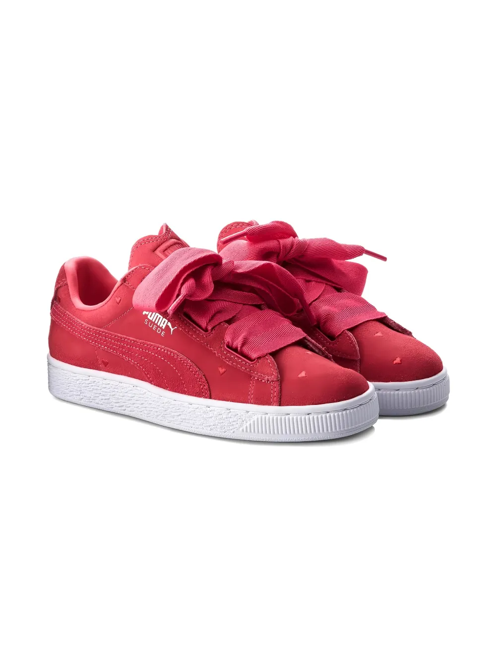 Puma Kids Suede Heart GS "Valentine Paradise Pink" sneakers Red
