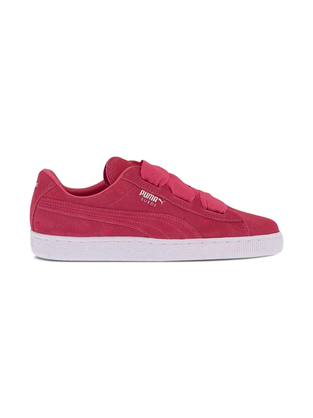 Puma Kids Suede Heart GS "Valentine Paradise Pink" sneakers Red