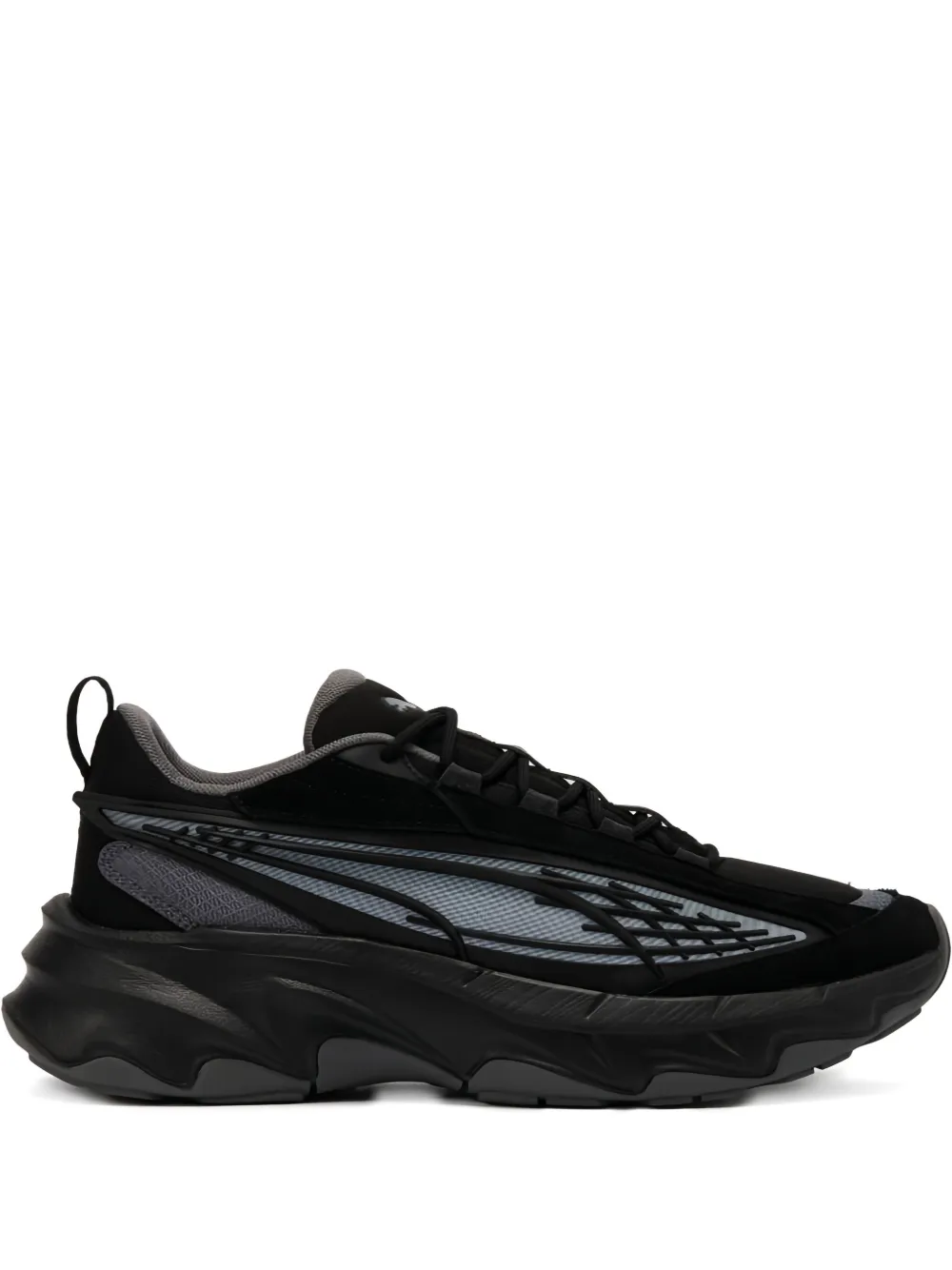 PUMA Carbon Particle "Black Cool Light Grey" sneakers
