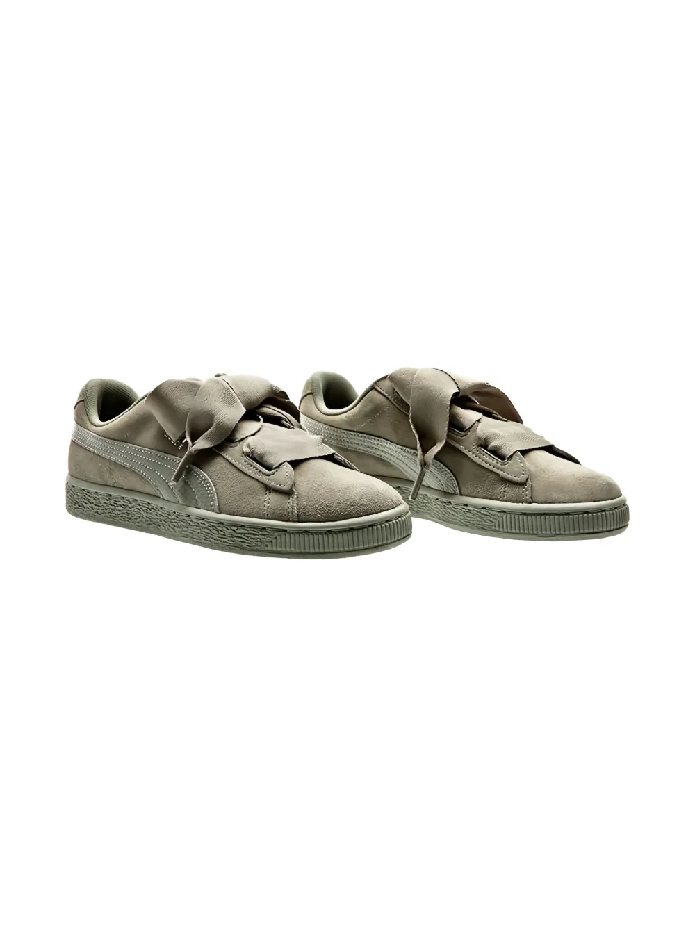 Puma Kids Suede Heart Snake GS "Rock Ridge" sneakers Green