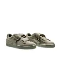 Puma Kids Suede Heart Snake GS ""Rock Ridge"" sneakers - Green