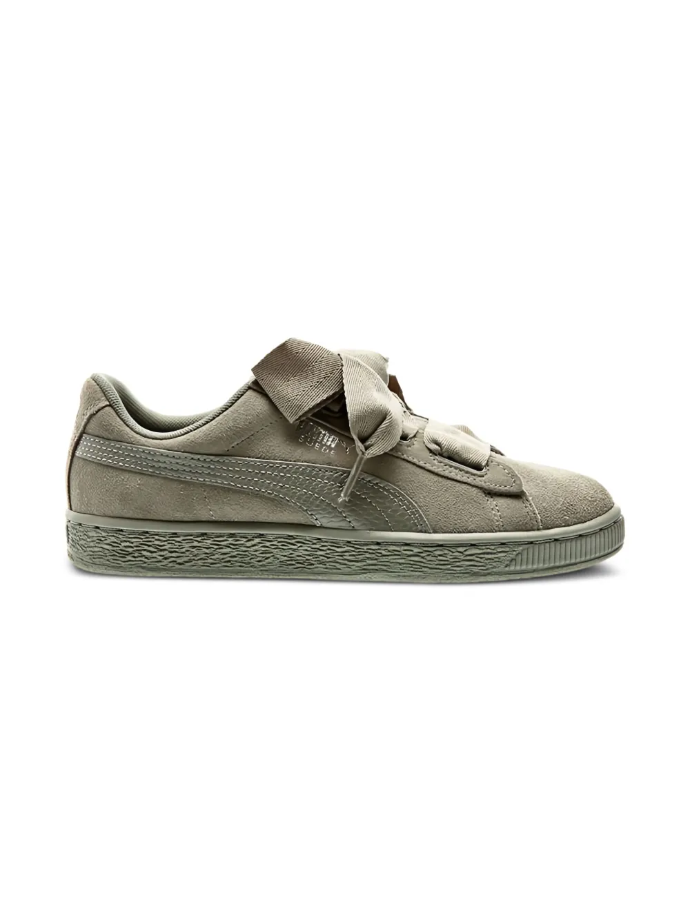 Puma Kids Suede Heart Snake GS "Rock Ridge" sneakers Green