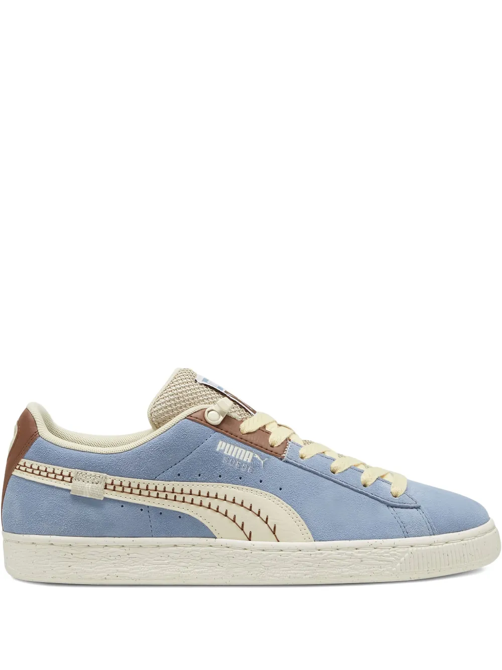 PUMA Suede Expedition "Zen Blue Brown Mushroom" sneakers