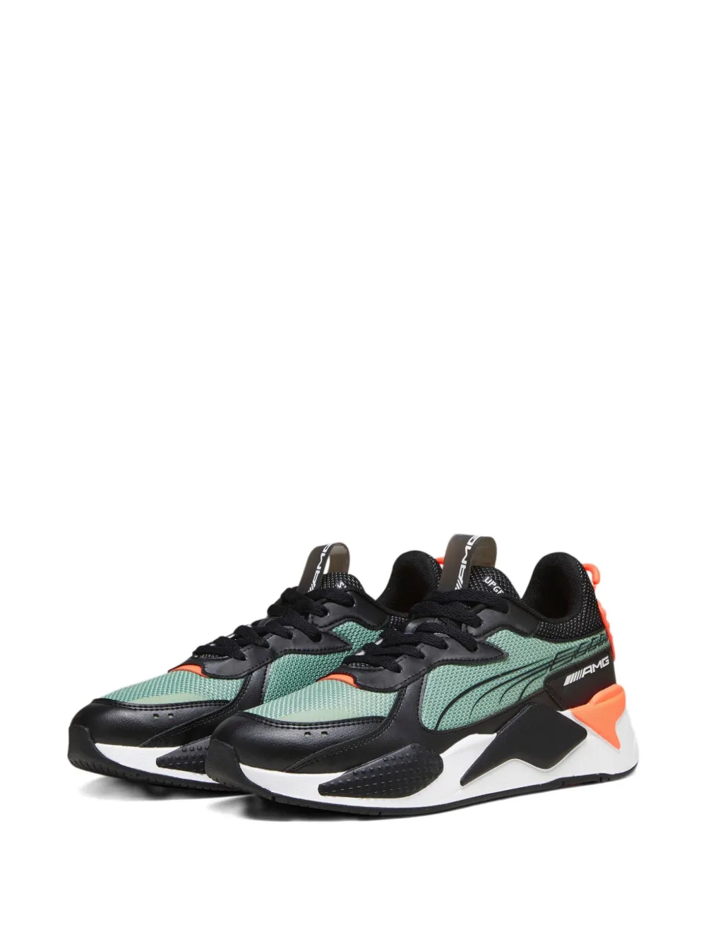 PUMA MAPF1 Amg RS-X "Black Light Green" sneakers