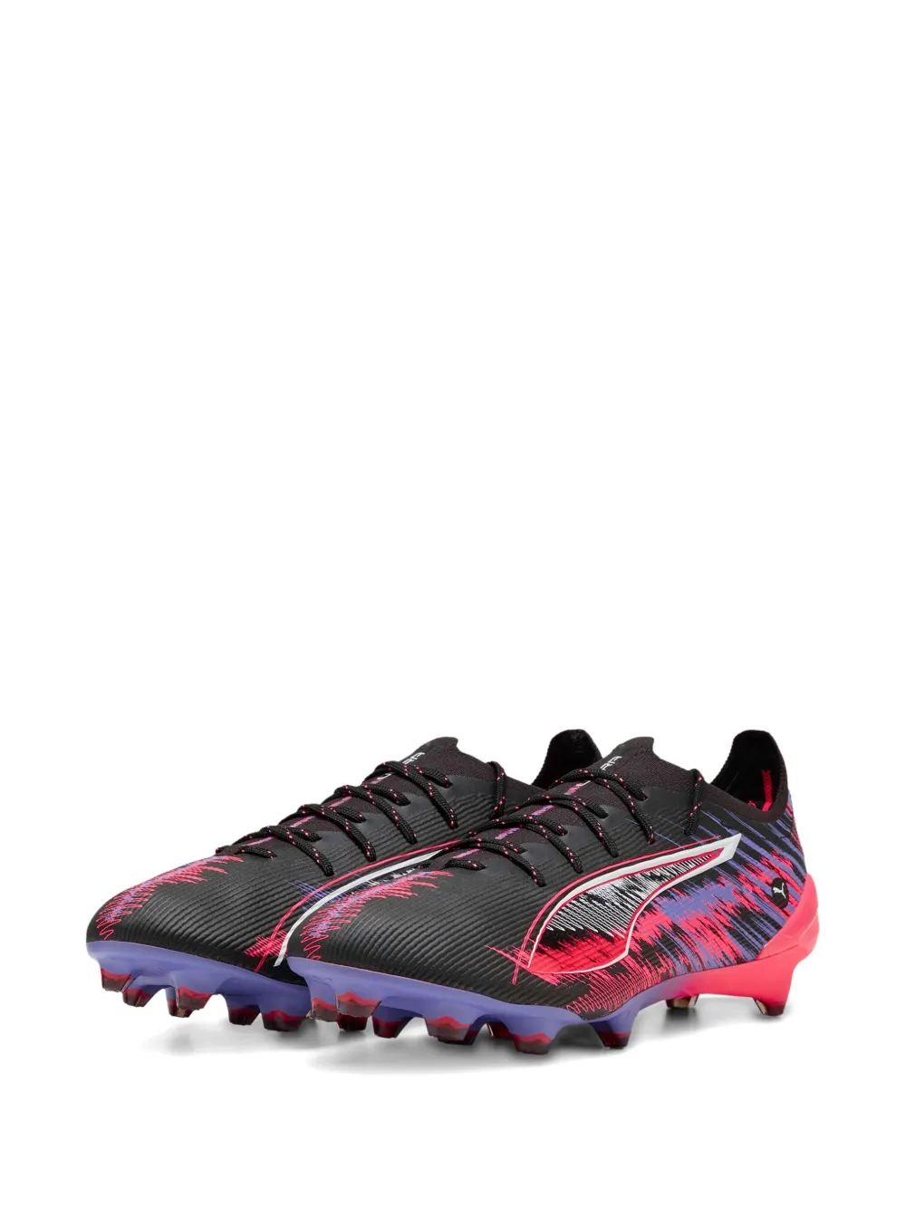 PUMA Ultra 5 Ultimate F1 FG "Black Pink Purple" sneakers