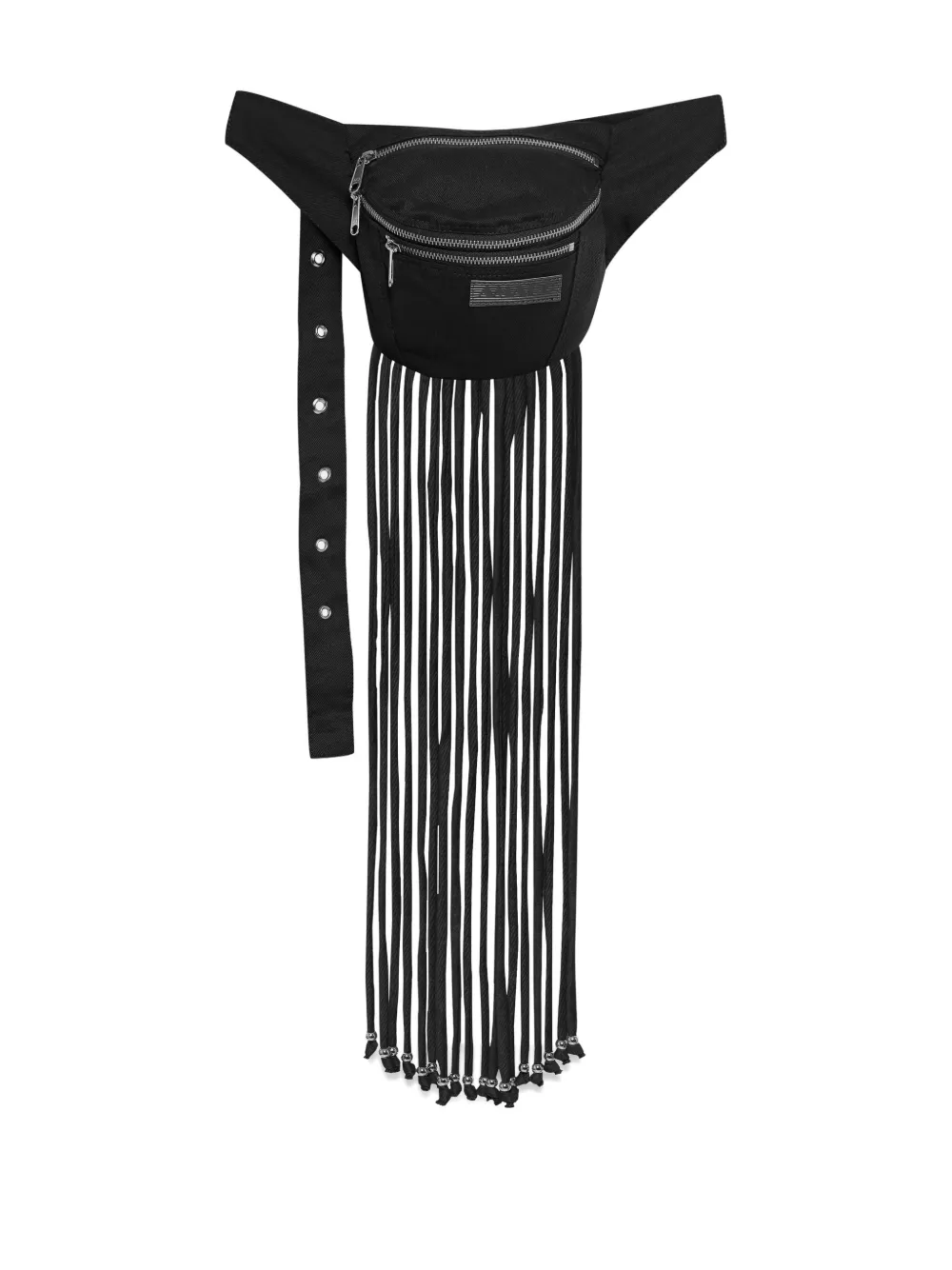 Amapô Fringed Belt Bag In Black