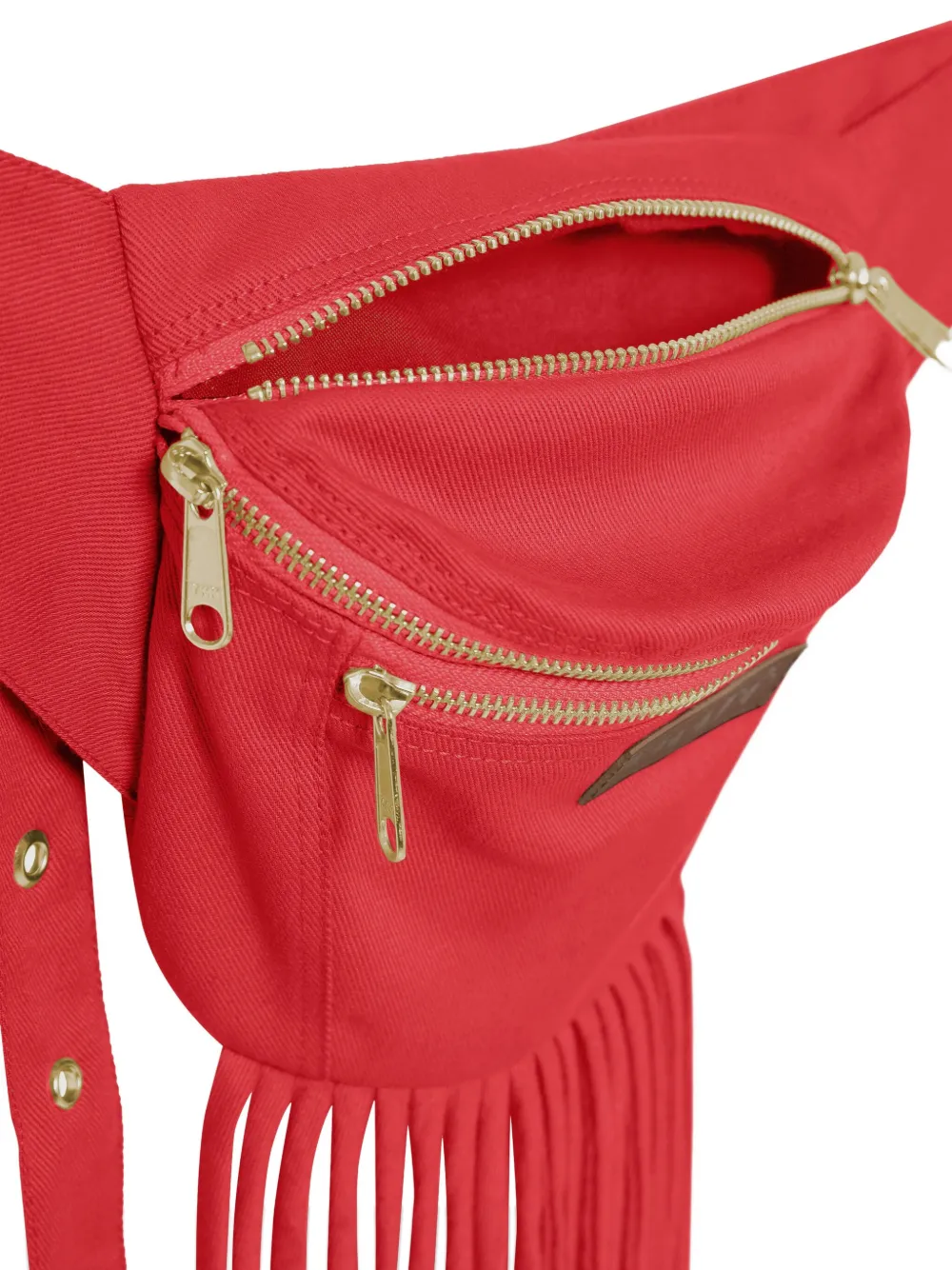 Amapô Fringed Belt Bag In Red