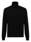 Malo roll-neck sweater - Black