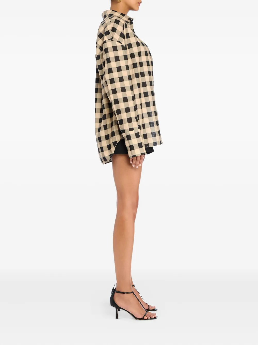 SER.O.YA Gigi linnen top - Beige