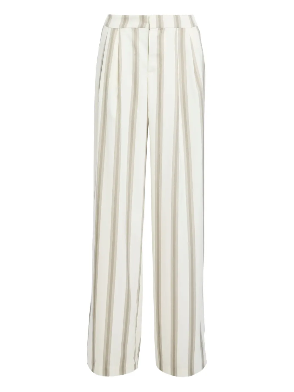 SER.O.YA Marlowe satin trousers | White | Image 1