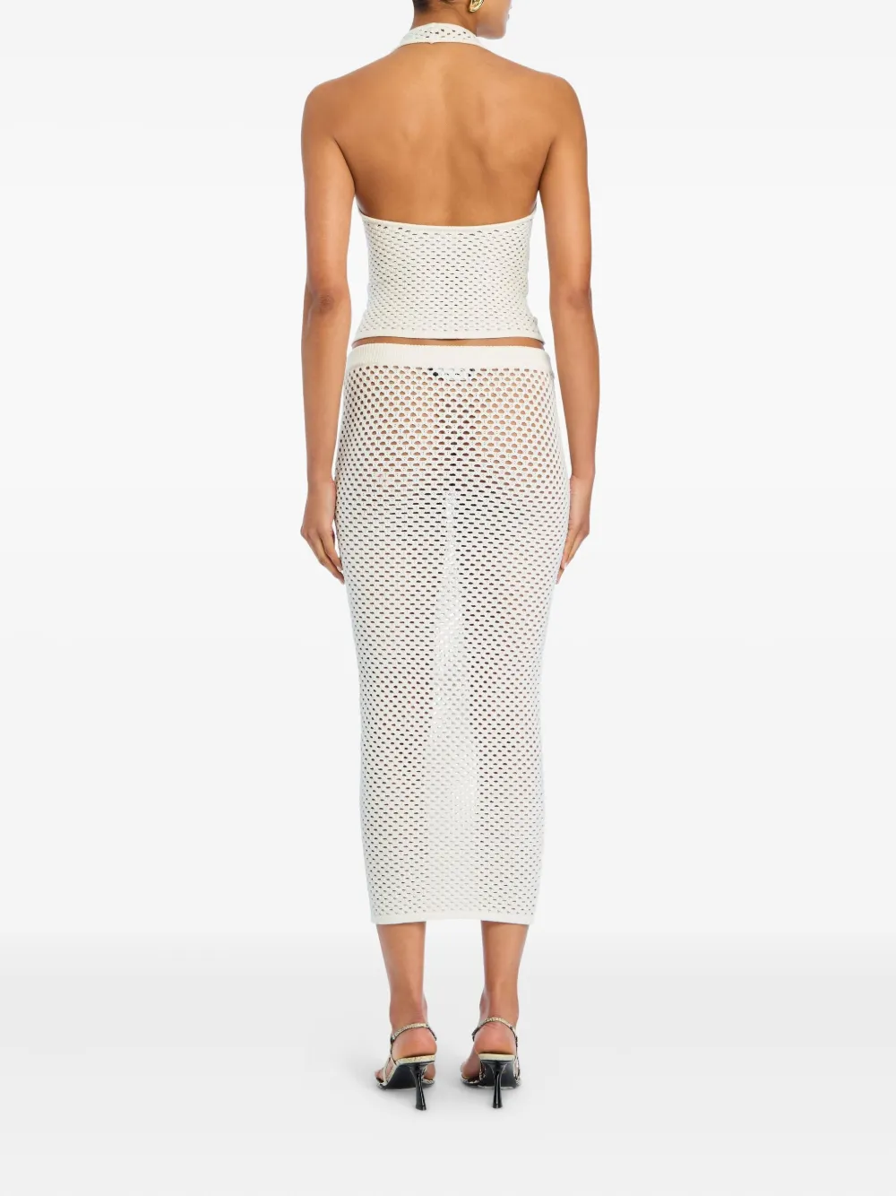 Ser.o.ya Zella Crochet Top In White