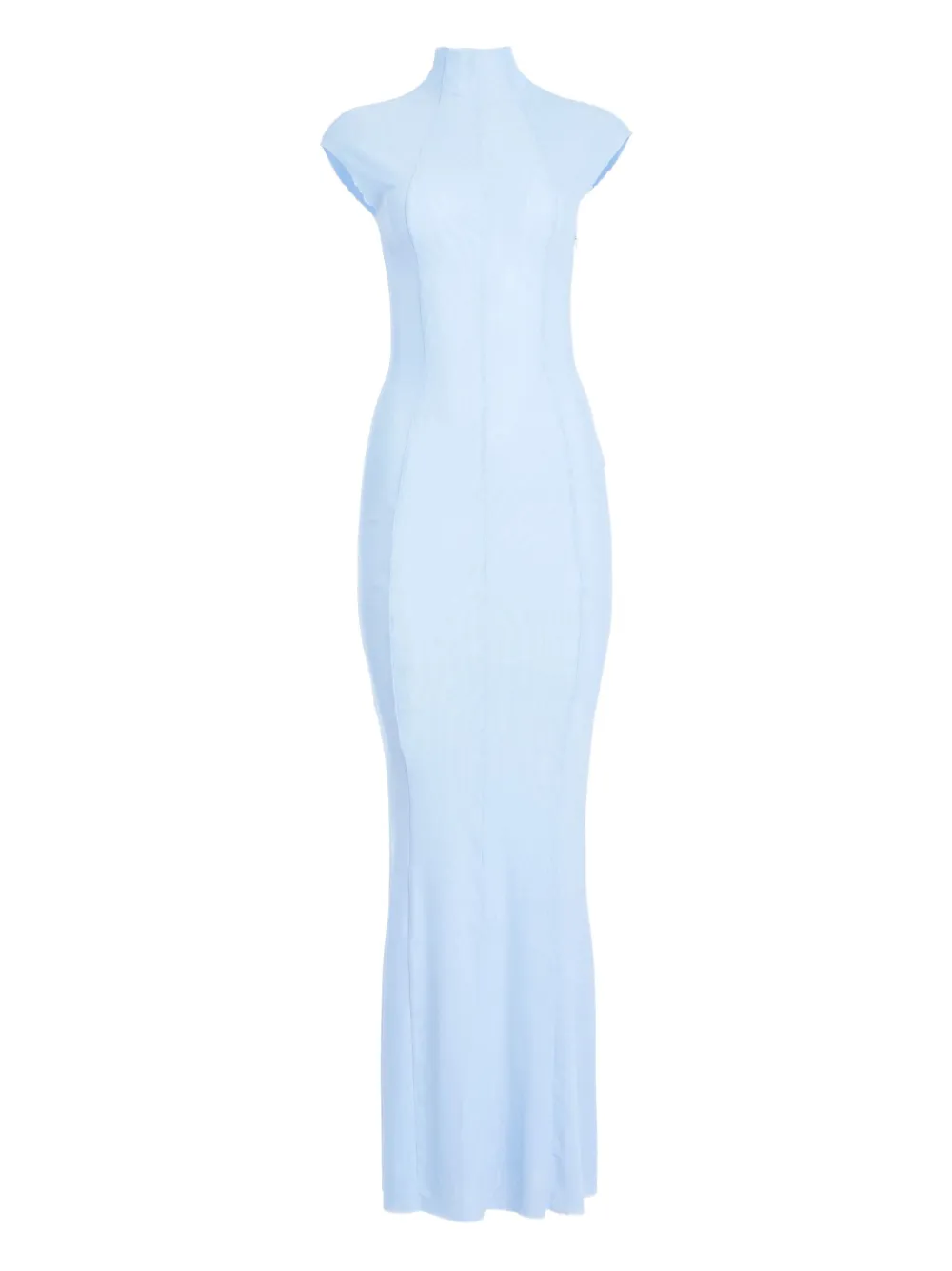SER.O.YA Laissa Maxikleid aus Mesh | Blau | Image 1