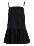 SEROYA Krista linen mini dress - Black