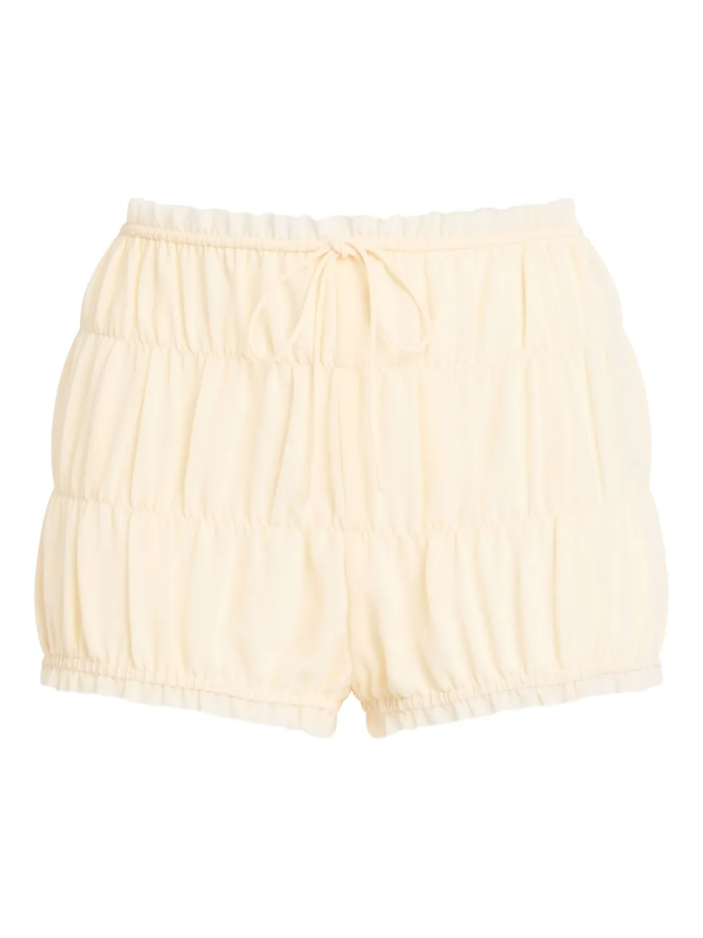 SER.O.YA Lotta ruffled shorts | Neutrals | Image 1
