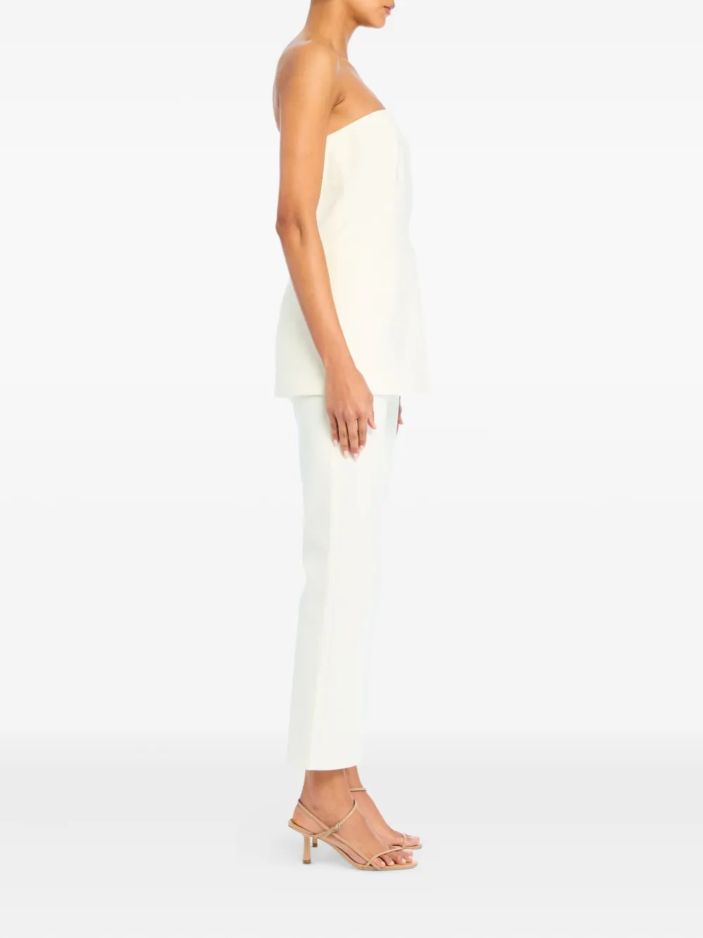 SER.O.YA Cassidy flared broek - Wit